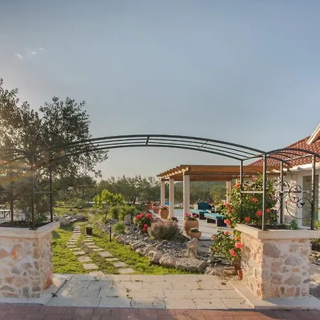 Red Hacienda With Pool Villa